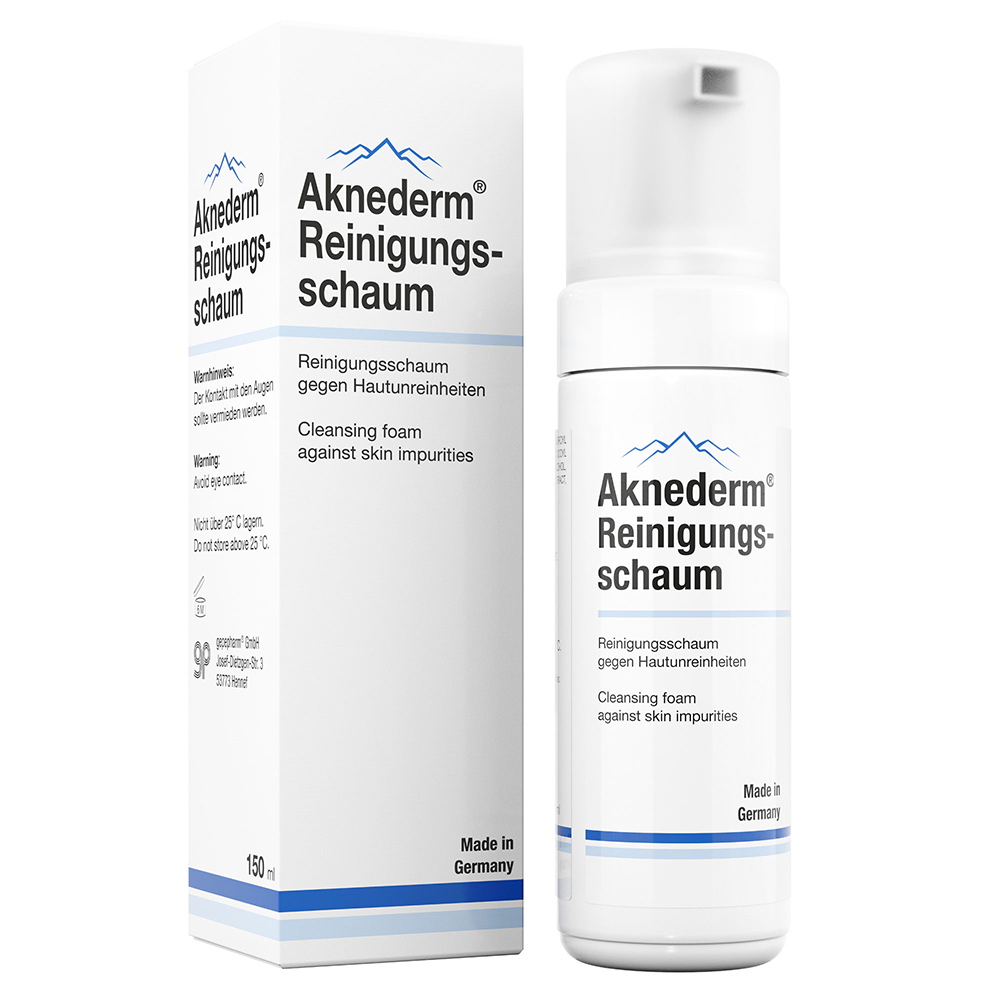 AKNEDERM Reinigungsschaum