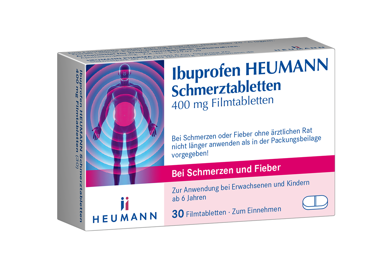 IBUPROFEN Heumann Schmerztabletten 400 mg