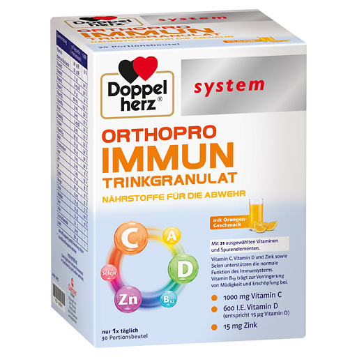 DOPPELHERZ Orthopro Immun Trinkgranulat system