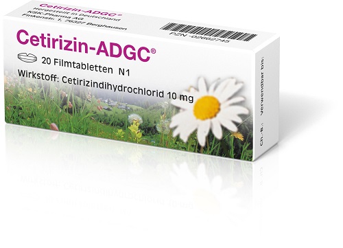 CETIRIZIN ADGC Filmtabletten