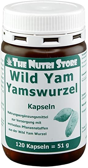 YAMSWURZEL WILD Yam 250 mg Kapseln