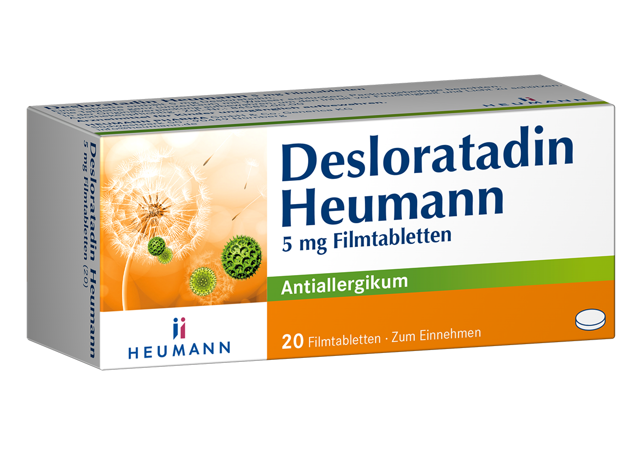 DESLORATADIN Heumann 5 mg Filmtabletten