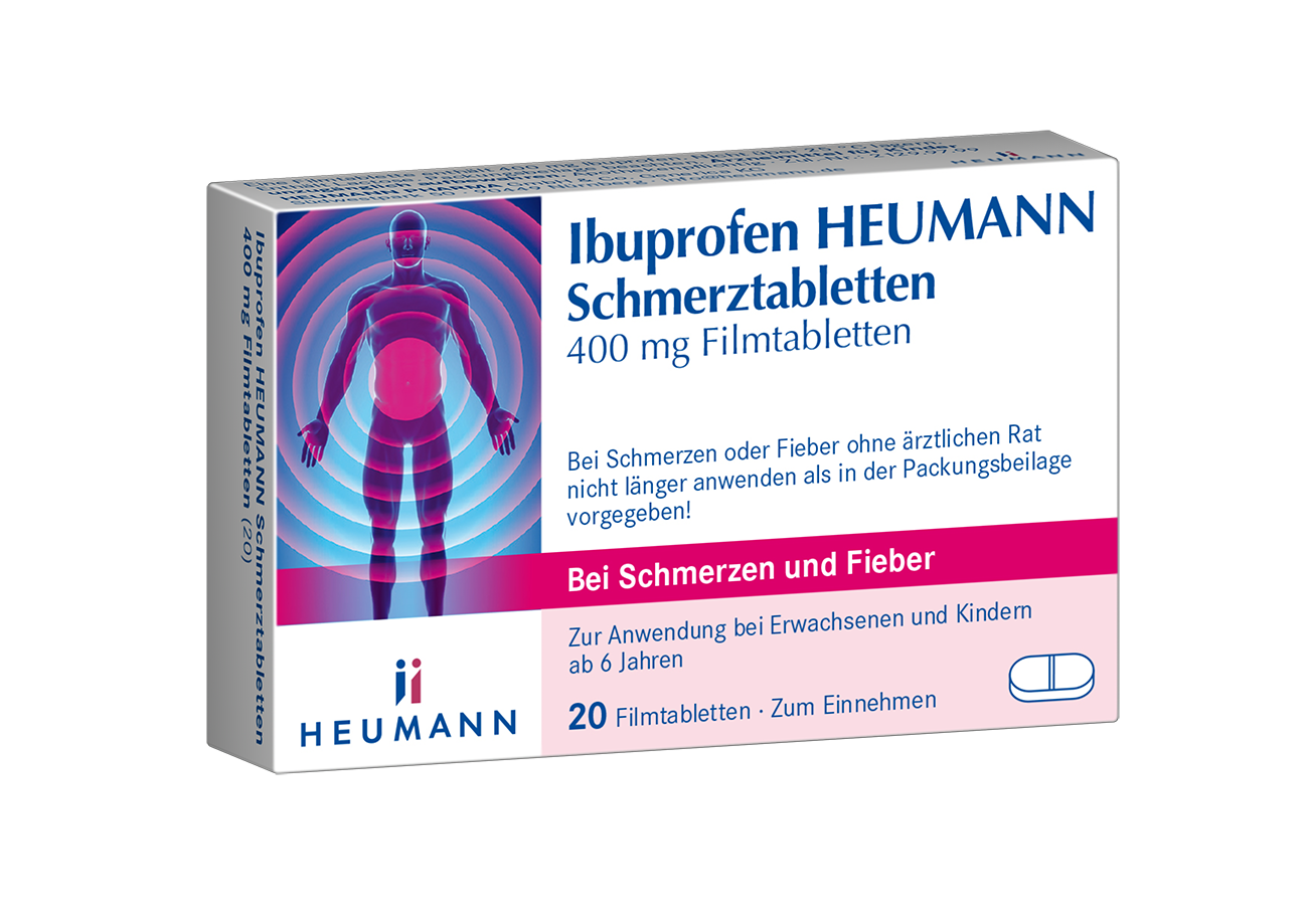 IBUPROFEN Heumann Schmerztabletten 400 mg