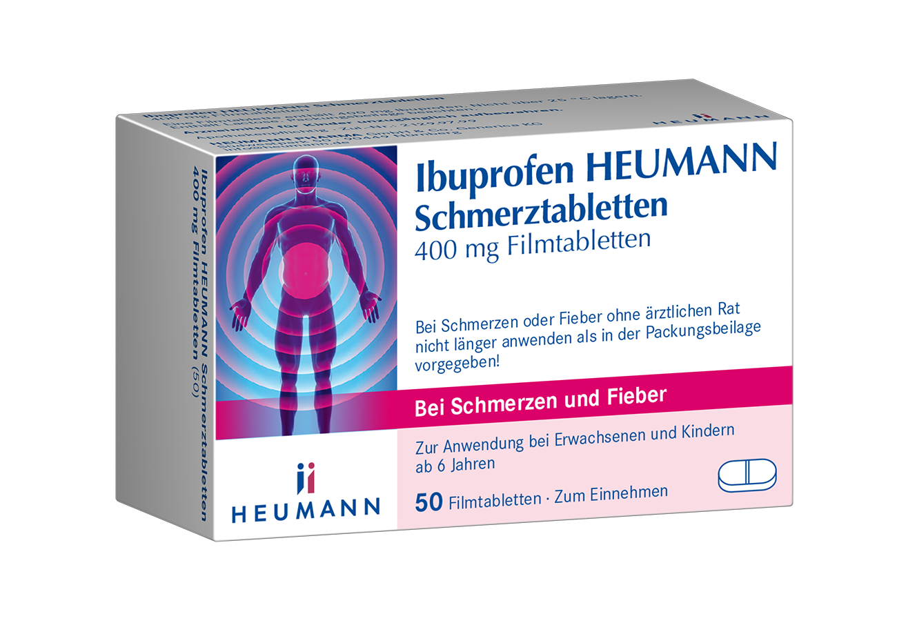 IBUPROFEN Heumann Schmerztabletten 400 mg