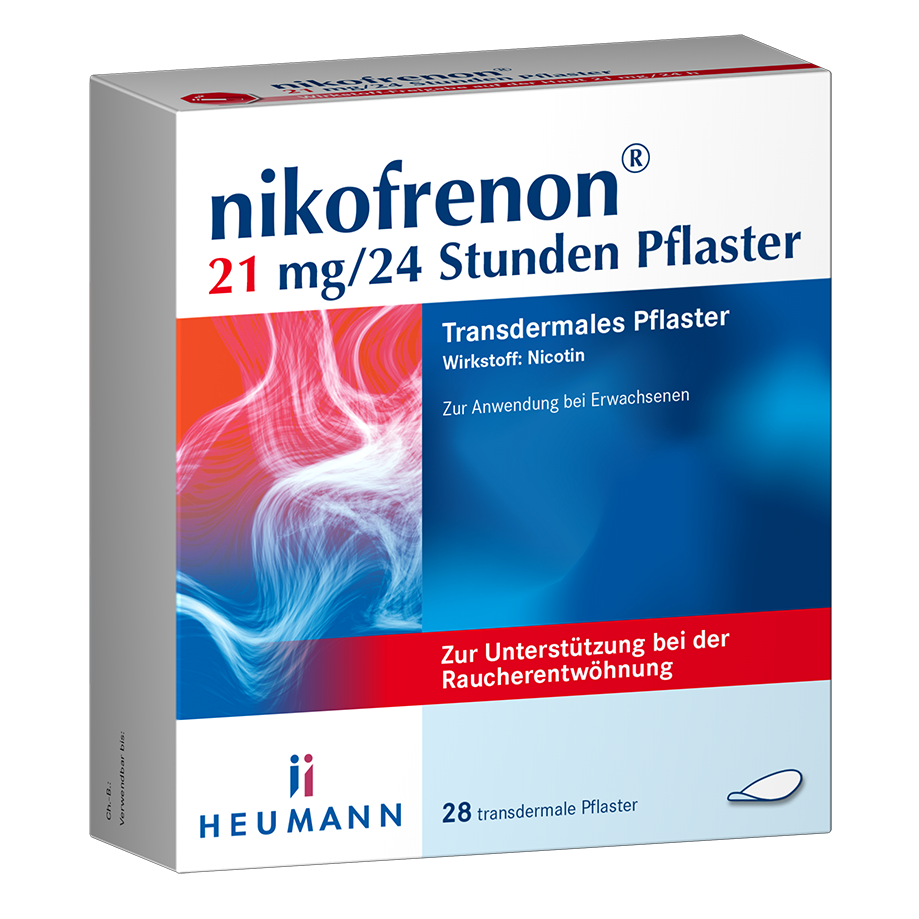 NIKOFRENON 21 mg/24 Stunden Pflaster transdermal